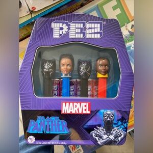 Marvel Black Panther PEZ Dispenser Set 4pk - Purple and Blue